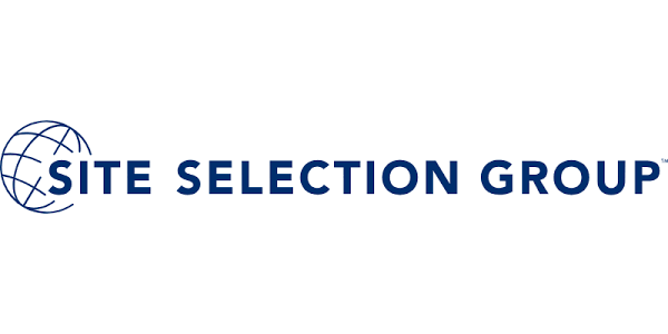 Logo for Site Selection Group, a company providing advanced global location analytics, economic incentive intelligence, and strategic corporate real estate services