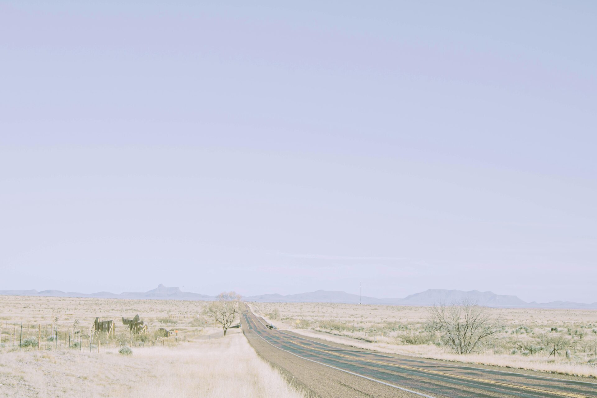 Undeveloped land in Texas.